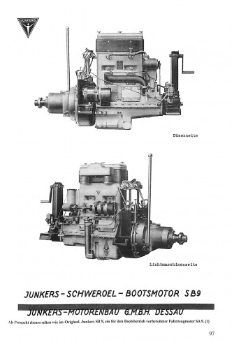 Junkers: Stationärmotoren - Fahrzeugantriebe - Schiffsmaschinen Voorkant