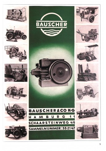 Deutsche Stationar-Motoren Prospekte I Voorkant