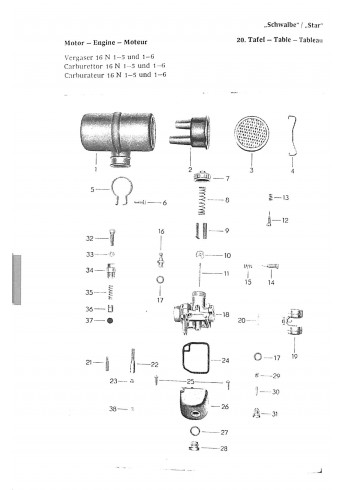 Simson Schwalbe Die Reparaturanleitung - Ersatzteile, Technik, Wartung Voorkant 