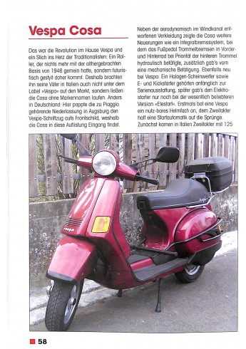 Vespa Alle Motorroller seit 1946 Voorkant