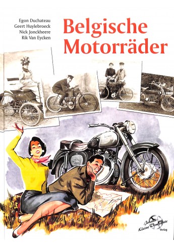 Belgische Motorrader Voorkant Belgische Motorrader Voorkant