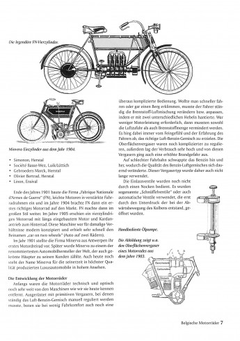 Belgische Motorrader Voorkant