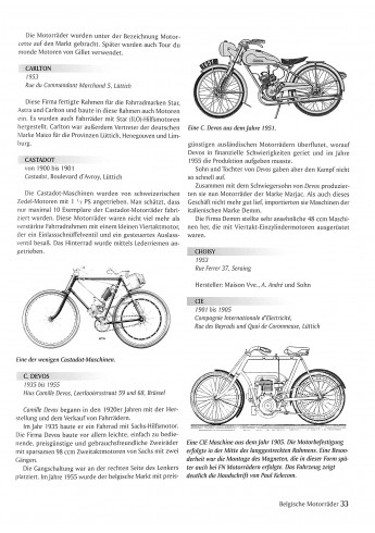 Belgische Motorrader Voorkant