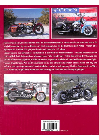 Harley-Davidson Biker-Träume aus Milwaukee Voorkant