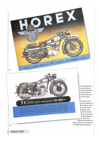 Horex Motorräder Voorkant