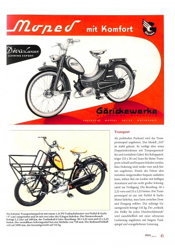  Die Mopeds der Wirtschaftswunderzeit  Voorkant