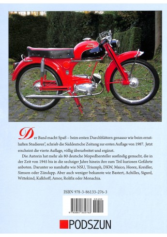  Die Mopeds der Wirtschaftswunderzeit  Voorkant