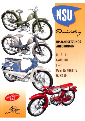 NSU Quickly Instandsetzungs-Anleitungen Voorkant NSU Quickly Instandsetzungs-Anleitungen Voorkant