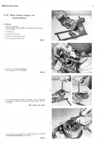 NSU Quickly Instandsetzungs-Anleitungen Voorkant