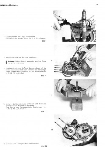 NSU Quickly Instandsetzungs-Anleitungen Voorkant