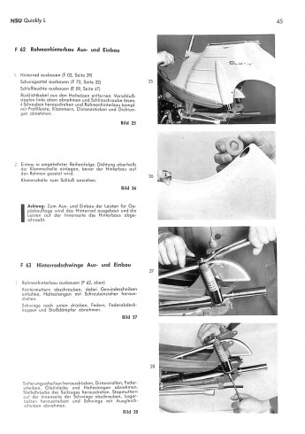 NSU Quickly Instandsetzungs-Anleitungen Voorkant