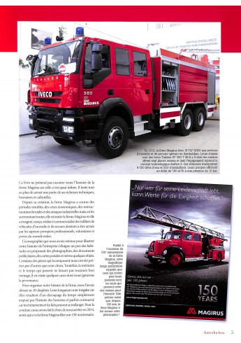 Magirus Histoire des véhicles de pompiers  Voorkant