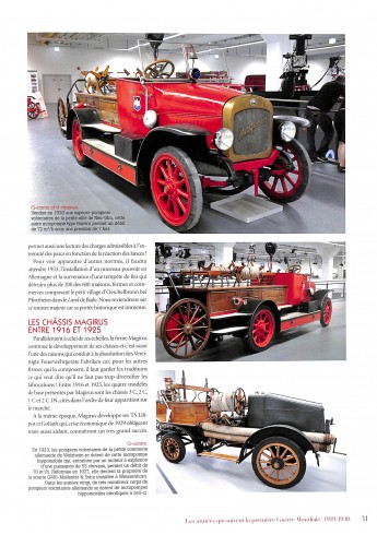 Magirus Histoire des véhicles de pompiers  Voorkant