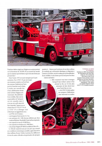 Magirus Histoire des véhicles de pompiers  Voorkant