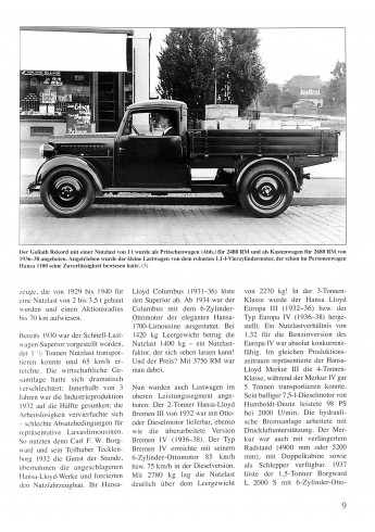 Borgward Lastwagen und Omnibusse 1945-1961