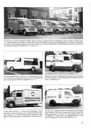 Borgward Lastwagen und Omnibusse 1945-1961