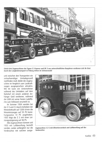 Kaelble - Lastkraftwagen un Zugmaschinen Voorkant