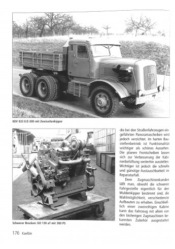 Kaelble - Lastkraftwagen un Zugmaschinen Voorkant