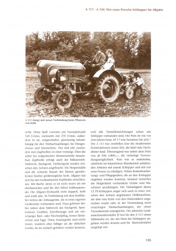 Porsche Schlepper 1937-1966 Voorkant