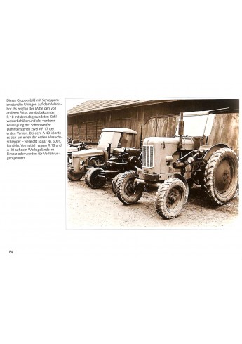  Allgaier classic, die wassergekühlten Schlepper und Motoren Voorkant