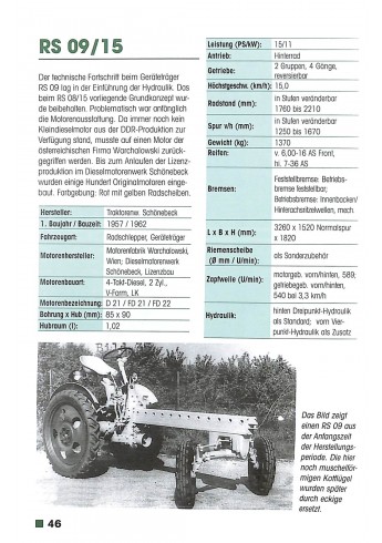 DDR-Traktoren und Landmaschinen - 1945-1990 Voorkant