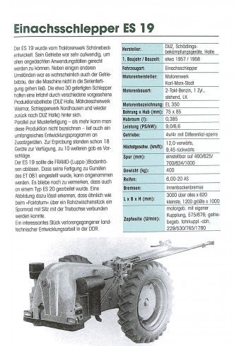 DDR-Traktoren und Landmaschinen - 1945-1990 Voorkant
