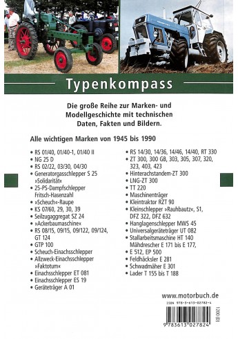 DDR-Traktoren und Landmaschinen - 1945-1990 Voorkant