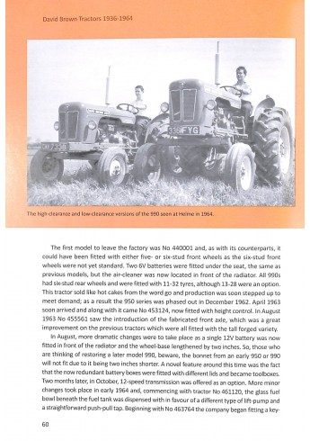 David Brown Tractors 1936-1964