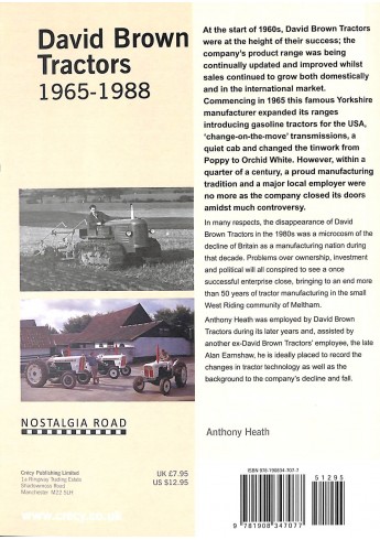 David Brown Tractors 1965-1988 Voorkant