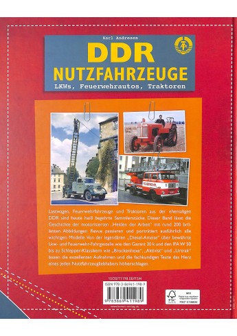DDR Nutzfahrzeuge - LKW's, Feuerwehautos, Traktoren Voorkant