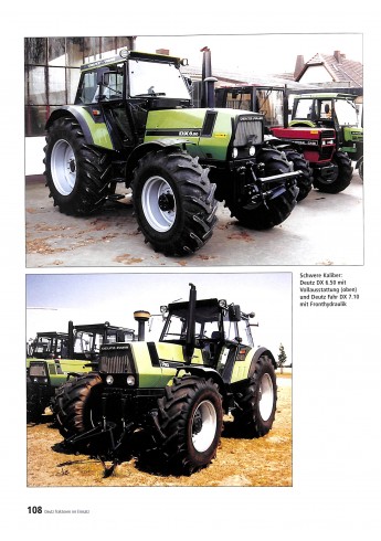  Deutz Traktoren im Einsatz Voorkant