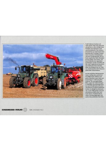 Fendt Schlepper im Einsatz Voorkant