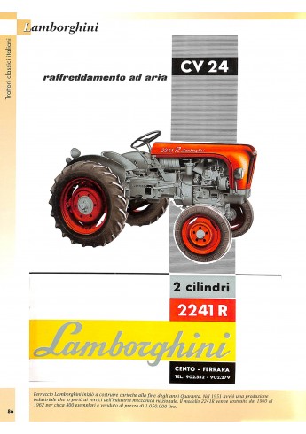 Trattori classici Italiani Vol 2 Voorkant