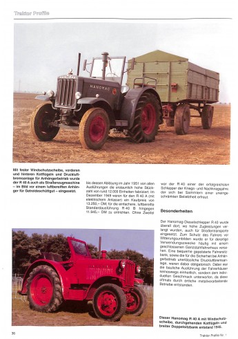 Hanomag, Profile 1 1924-1949 Voorkant