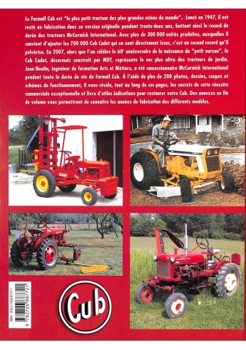 Tracteurs FARMALL CUB et derives 1947-1979 Voorkant