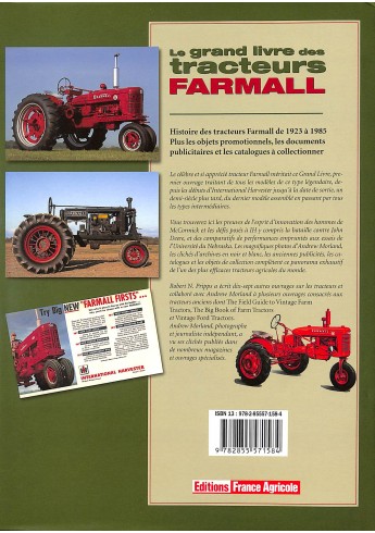 Le grand livre de tracteurs Farmall Voorkant