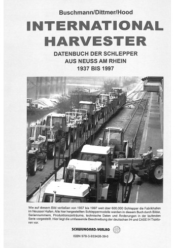 International Harvester Datenbuch der Schlepper aus Neuss am Rhein  Voorkant
