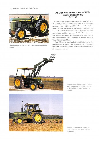 Das Grosse Buch der John Deere Traktoren Voorkant