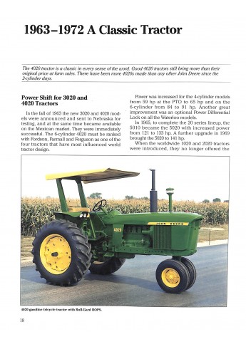 John Deere Tractors and Equipment 1960-1990 Voorkant