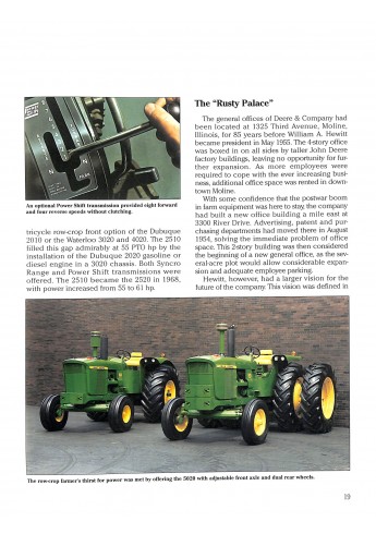 John Deere Tractors and Equipment 1960-1990 Voorkant