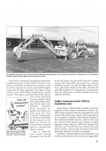 John Deere Tractors and Equipment 1960-1990 Voorkant