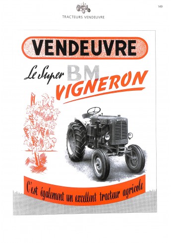 Tracteurs Vendeuvre - Toute une histoire Voorkant