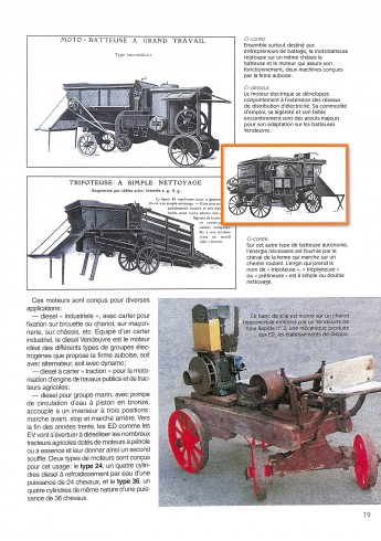 Les tracteurs des établissements de constructions mécaniques de VENDEUVRE  Voorkant