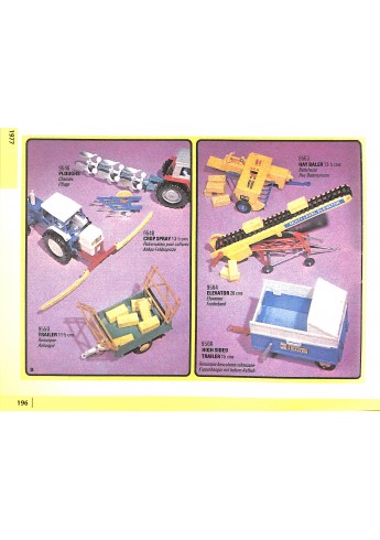 Britains Toy Models Catalogues 1970 to 1979 with comprehensive indices