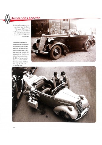 Die Großen Opel Kapitän - Admiral - Diplomat - Monza - Senator