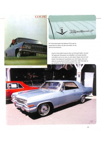 Die Großen Opel Kapitän - Admiral - Diplomat - Monza - Senator