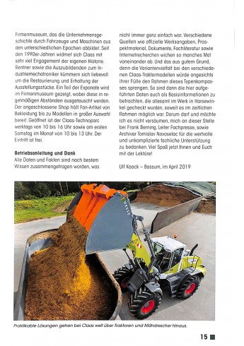 Claas - Traktoren und Systemschlepper seit 1957
