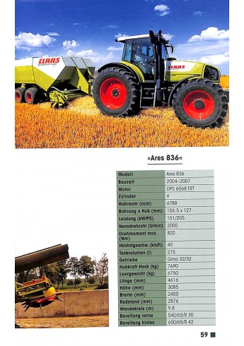 Claas - Traktoren und Systemschlepper seit 1957