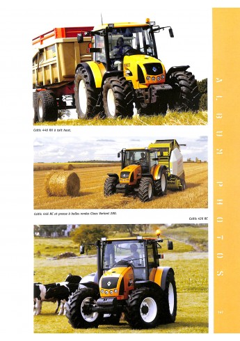 renault Tracteurs -  Tome 3 - 2000-2005 Voorkant
