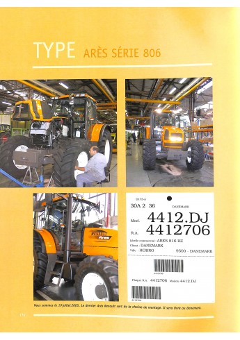 renault Tracteurs -  Tome 3 - 2000-2005 Voorkant